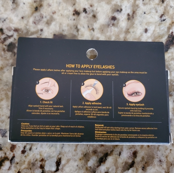 🆕 4 PCS / LAFLARE 3D FAUX MINK LASHES LFSD 24C - Picture 4 of 4